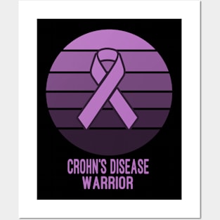 Crohn's Disease Warrior Awareness Posters and Art